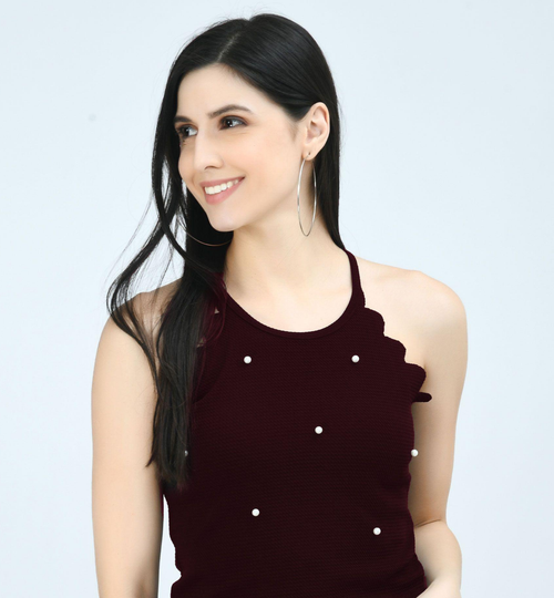 Airbiter Collection Women's Cotton Blend Solid Tops